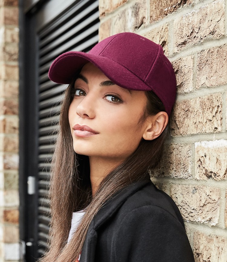 melton wool cap