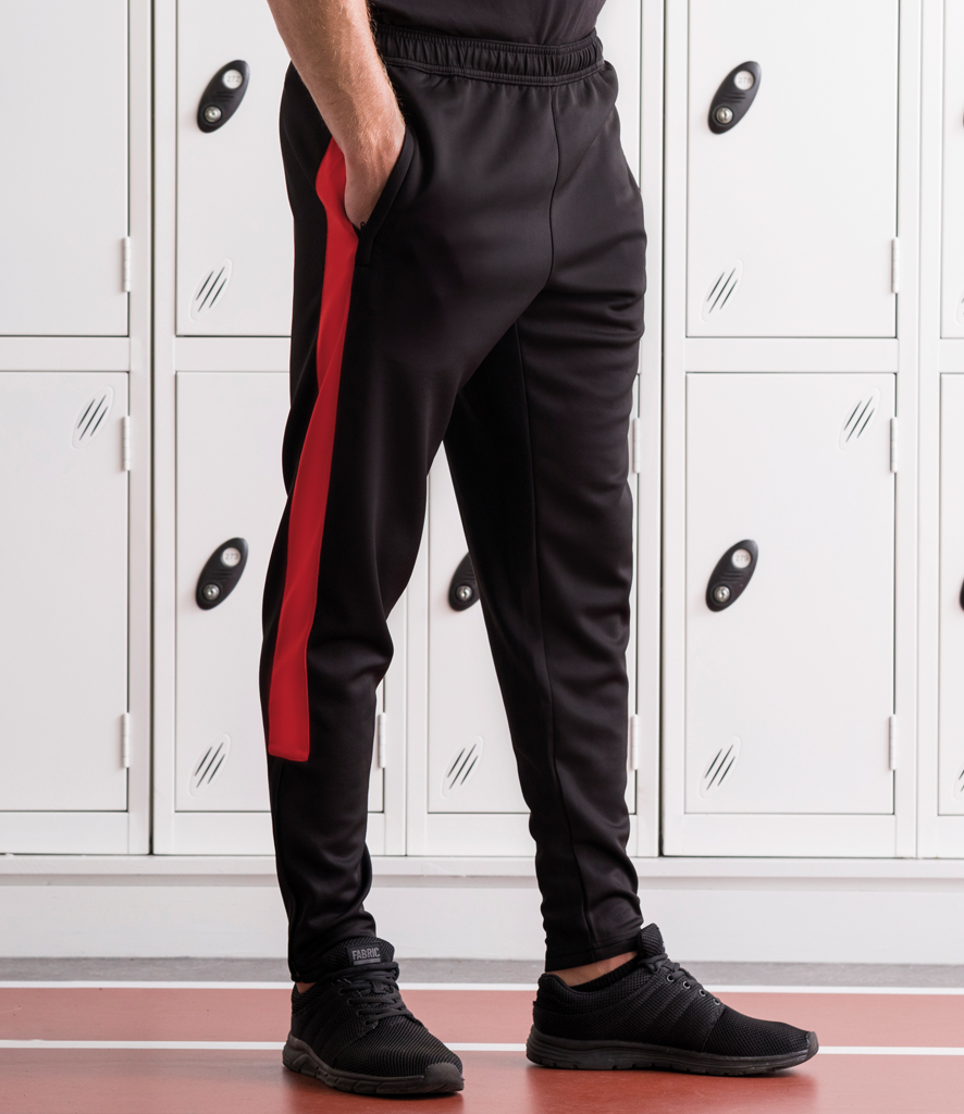 tracksuit pants with zips