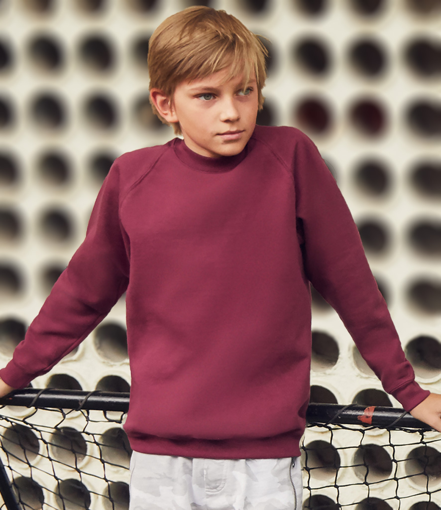 fruit of the loom raglan sweat