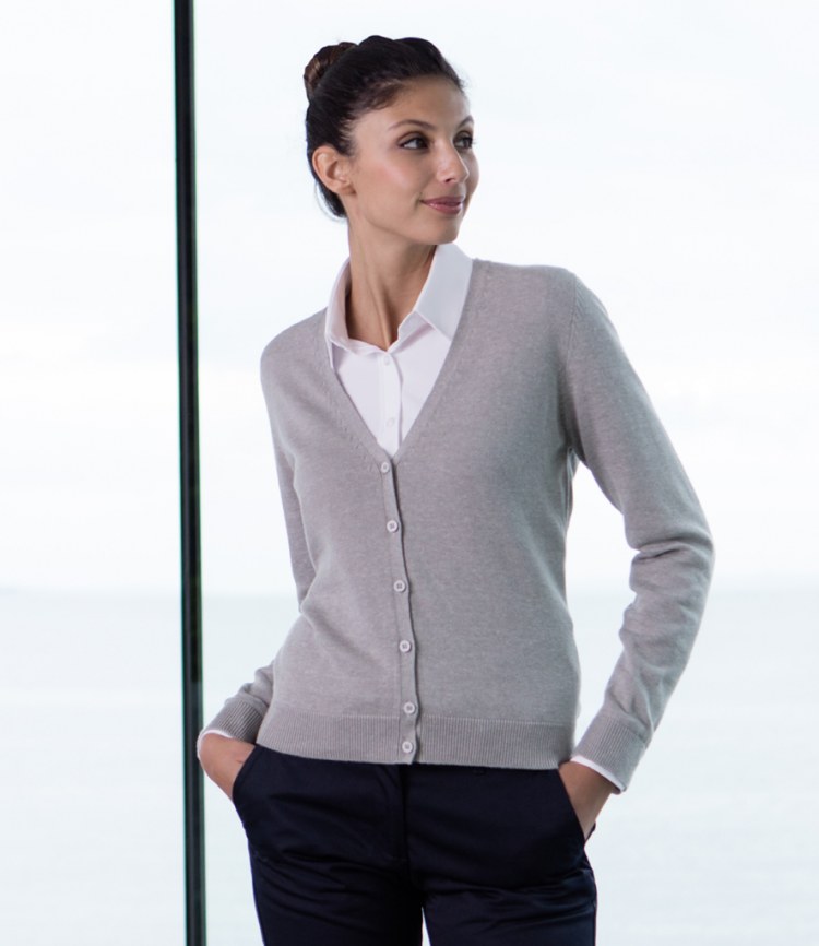lightweight v neck cardigan