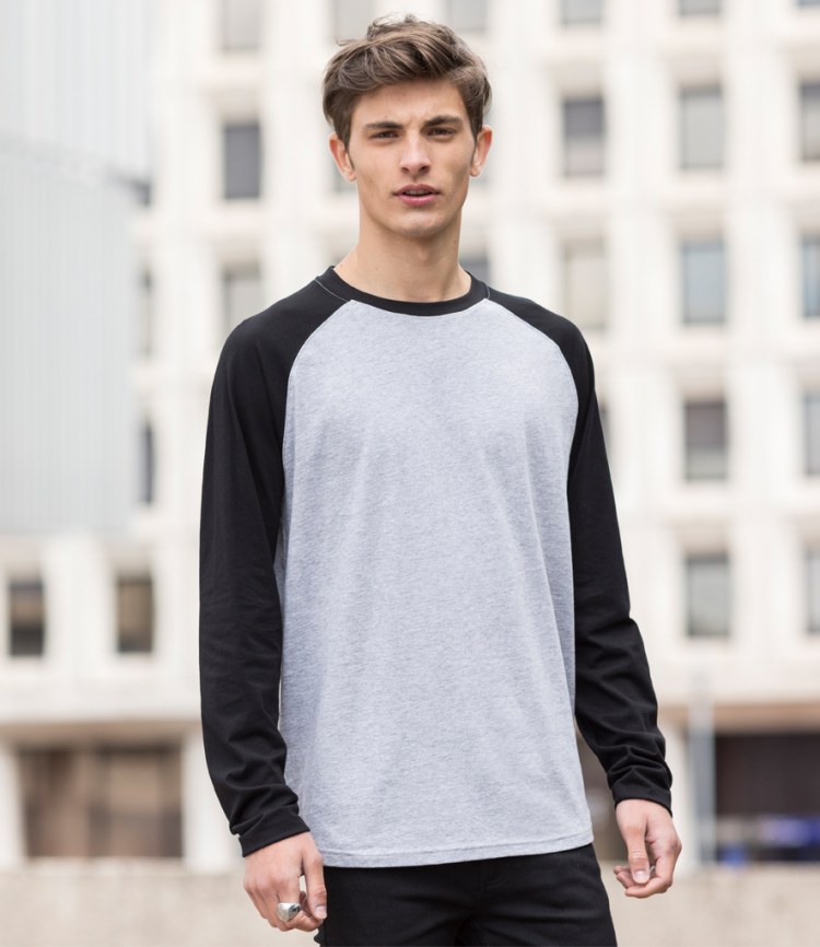 long sleeve baseball tee