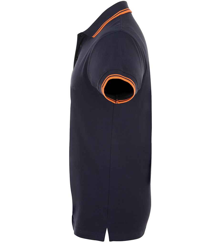 French Navy/Neon Orange