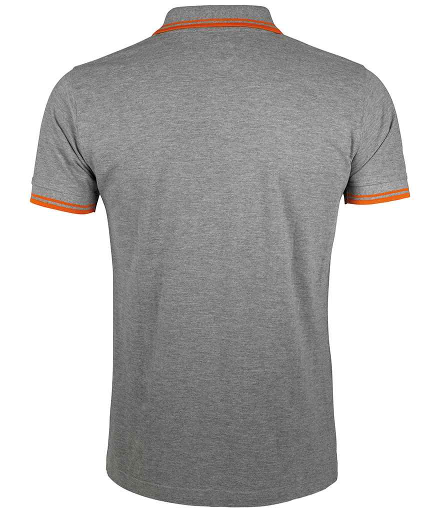 Grey Marl/Orange