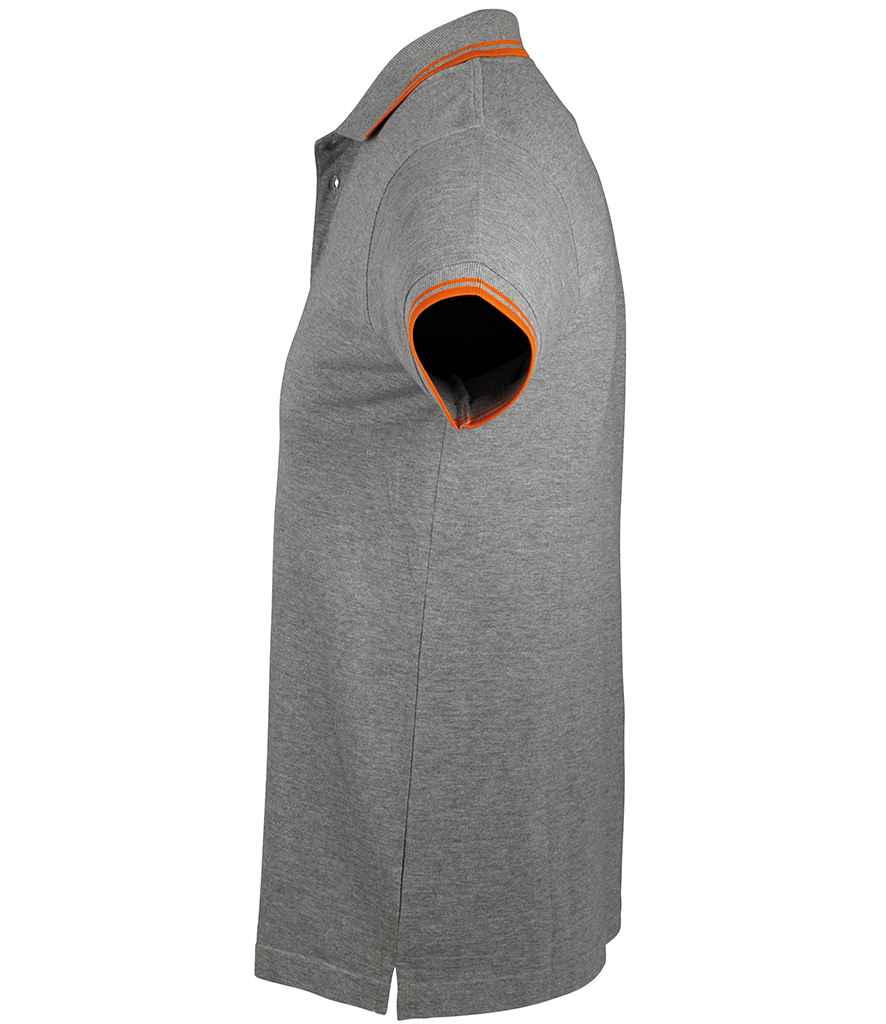 Grey Marl/Orange