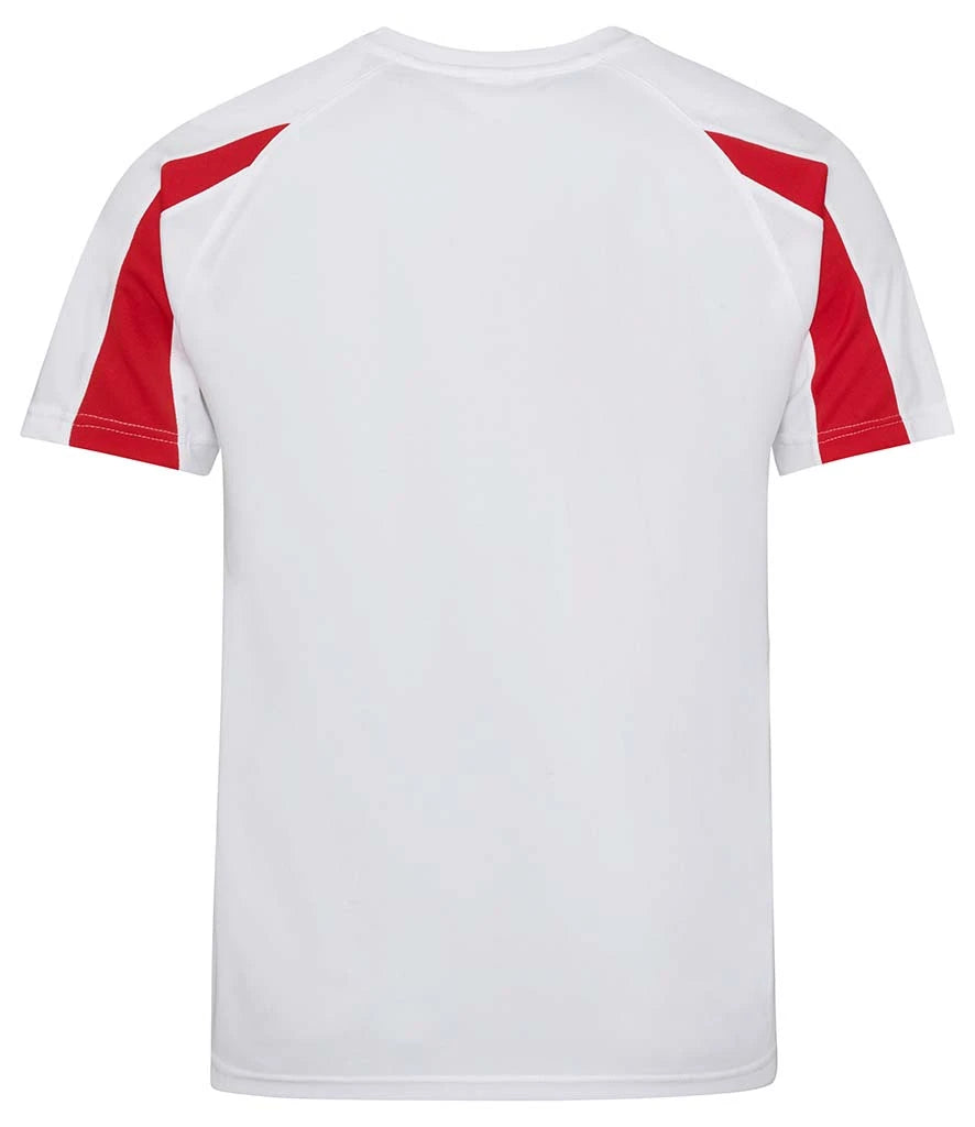 Arctic White/Fire Red