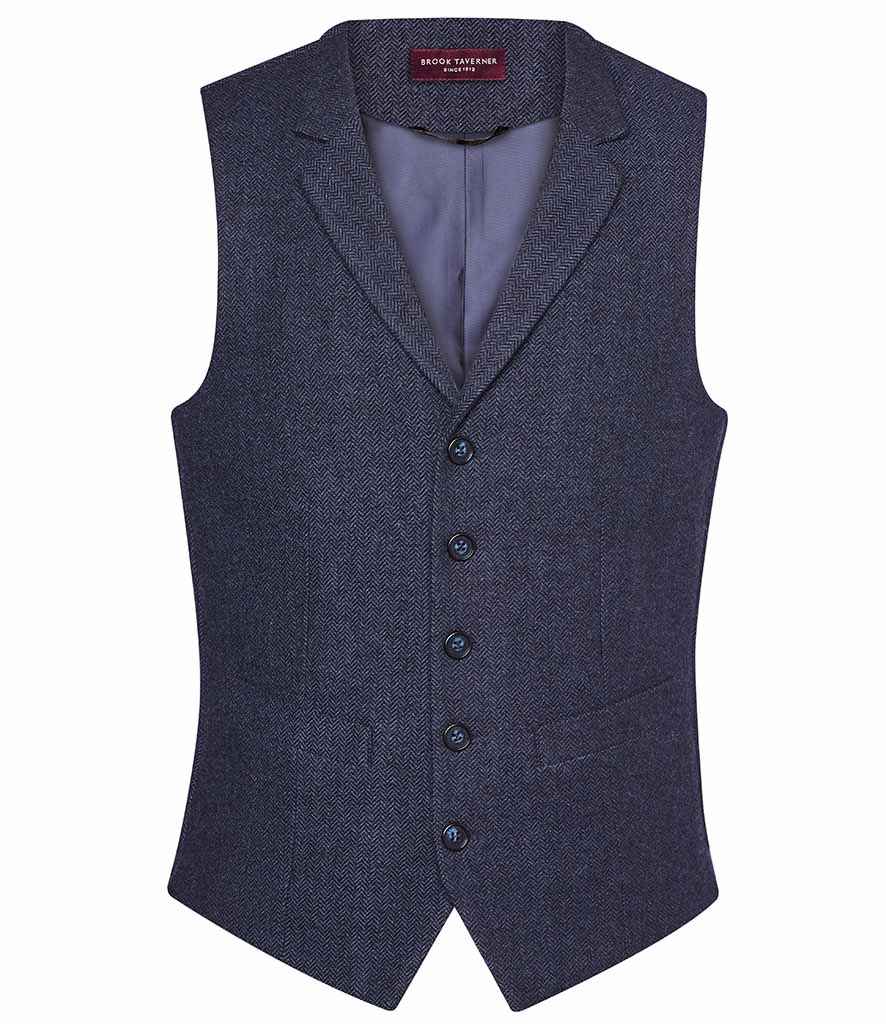 Navy Herringbone