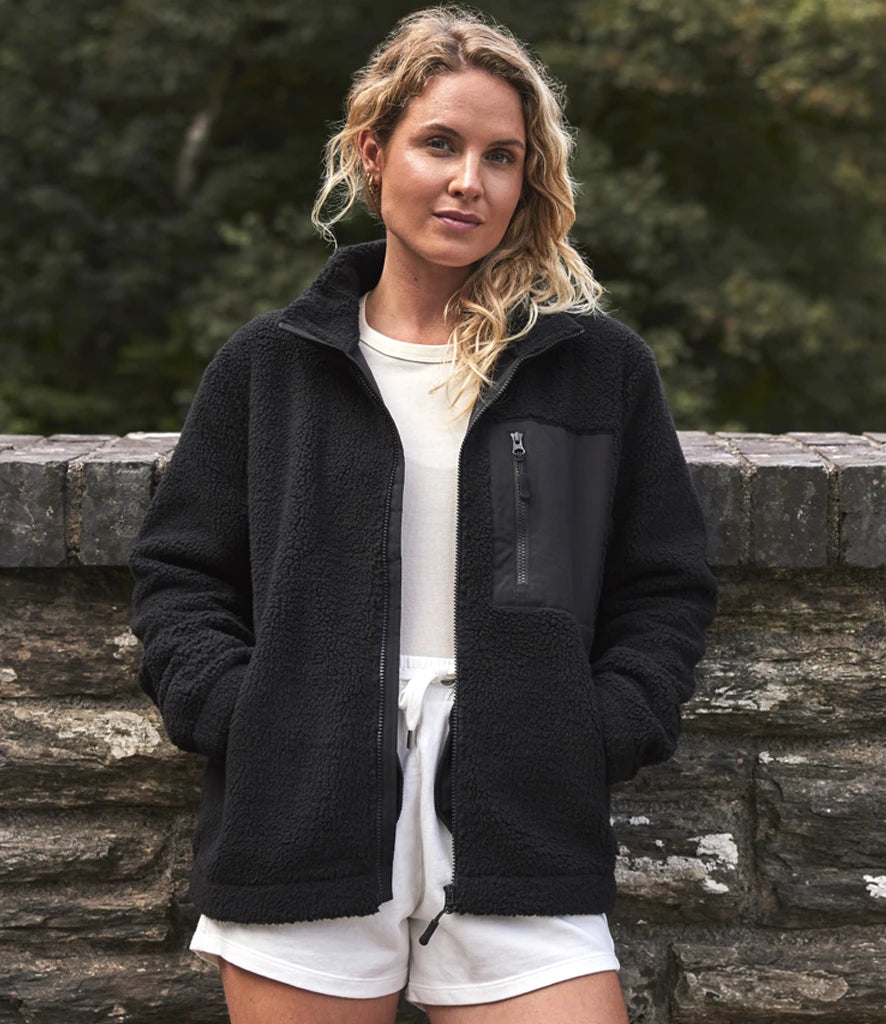 Ravine Unisex F/Z Borg Fleece RV300 – Fire Label