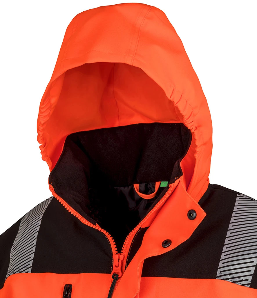 Fluorescent Orange/Black