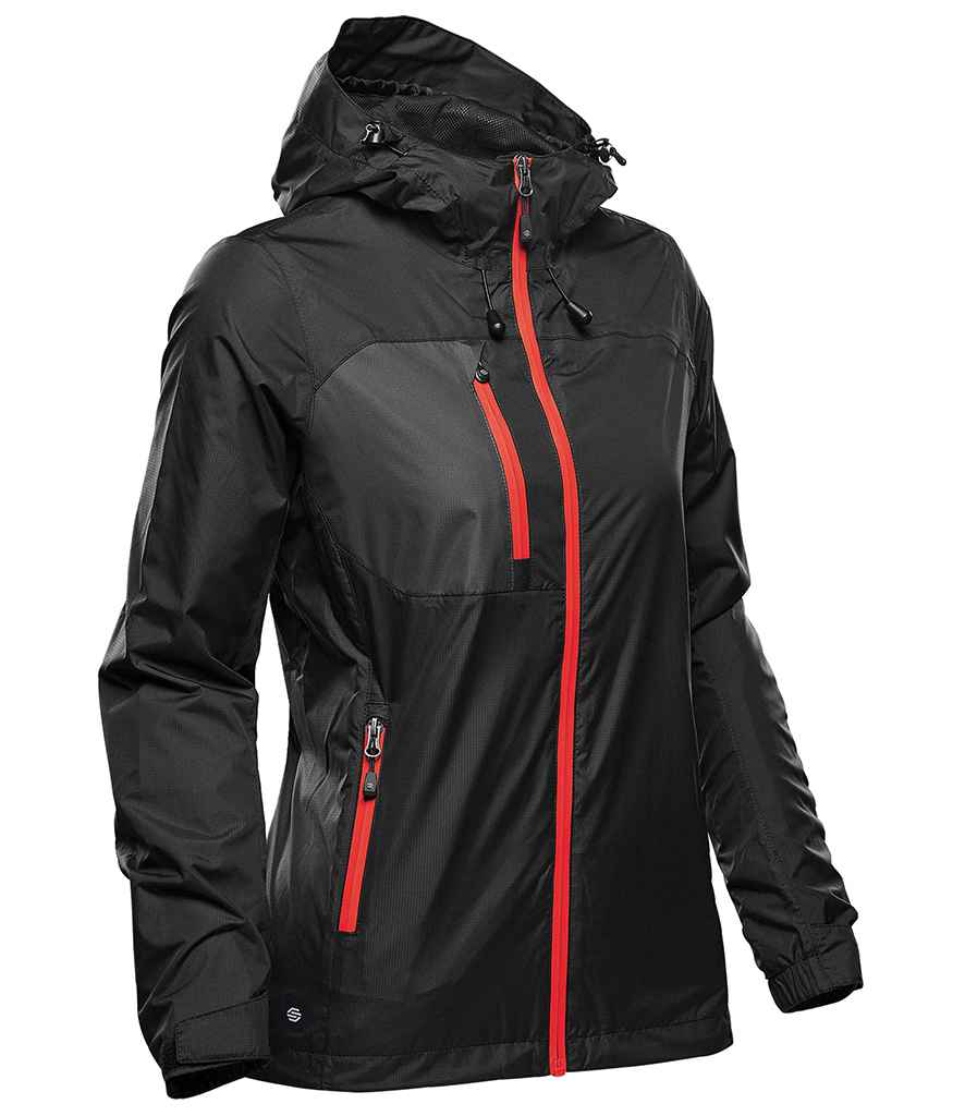 Black/Bright Red