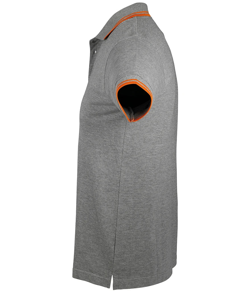 Grey Marl/Orange