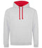 Heather Grey/Fire Red