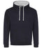 New French Navy/Heather Grey
