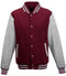 Burgundy/Heather Grey