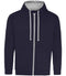 New French Navy/Heather Grey