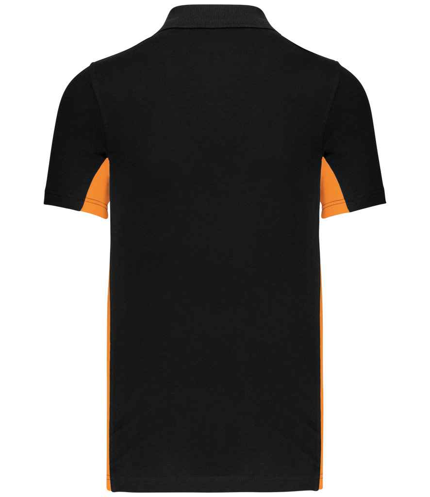 Black/Orange