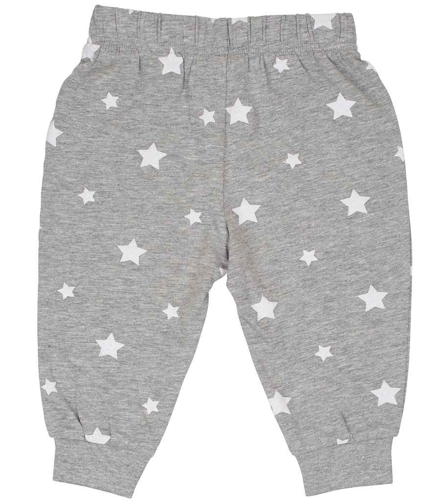 Heather Grey/White Stars