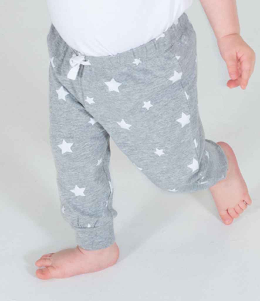 Heather Grey/White Stars