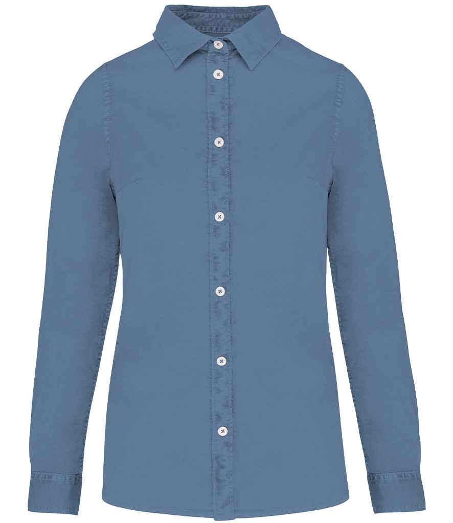 Washed Cool Blue