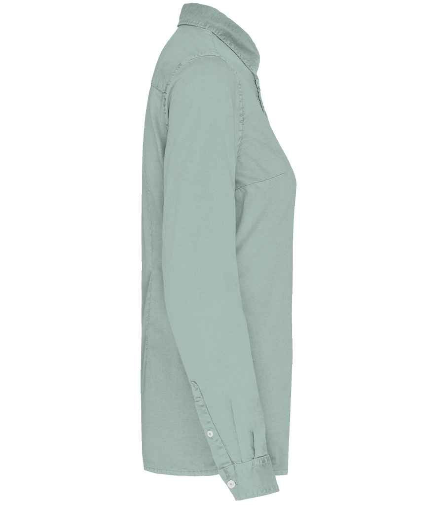 Washed Jade Green