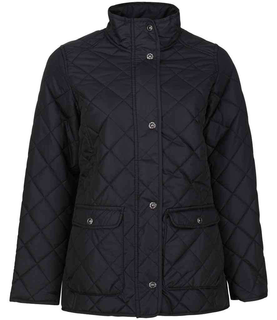 Cambrie Regatta Ladies Black Quilted Coat Regatta Ladies Tarah