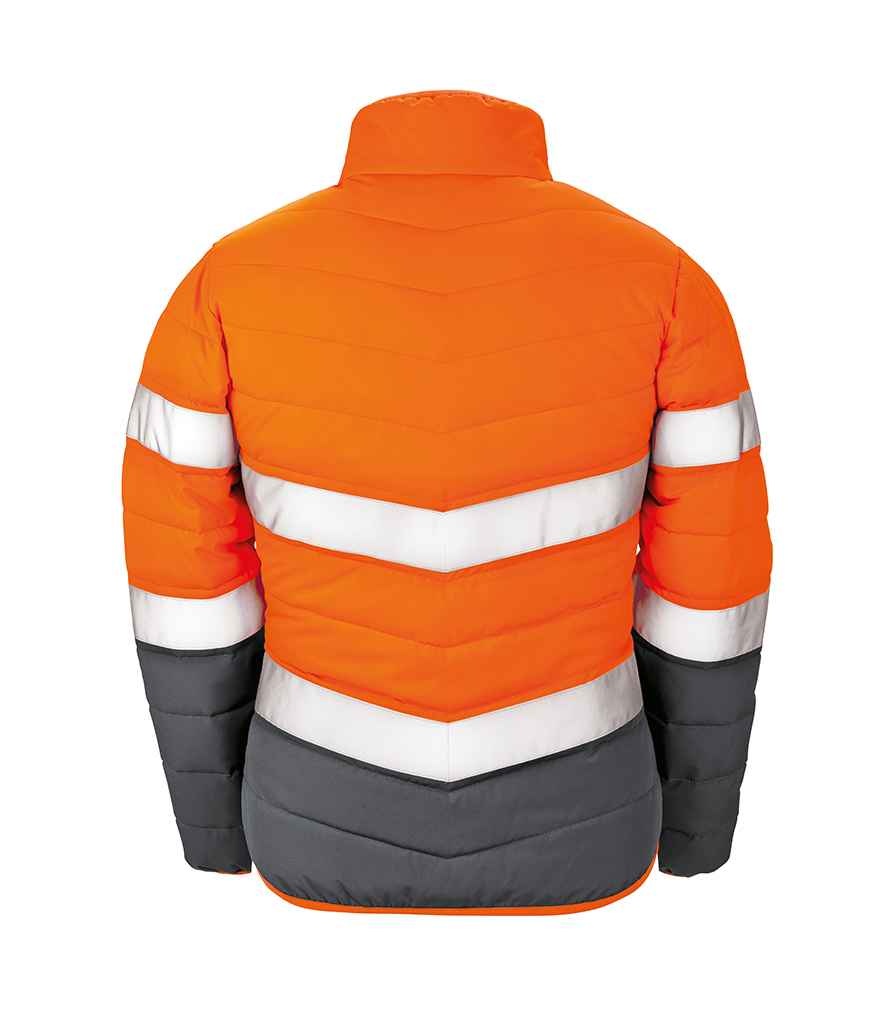 Fluorescent Orange/Grey