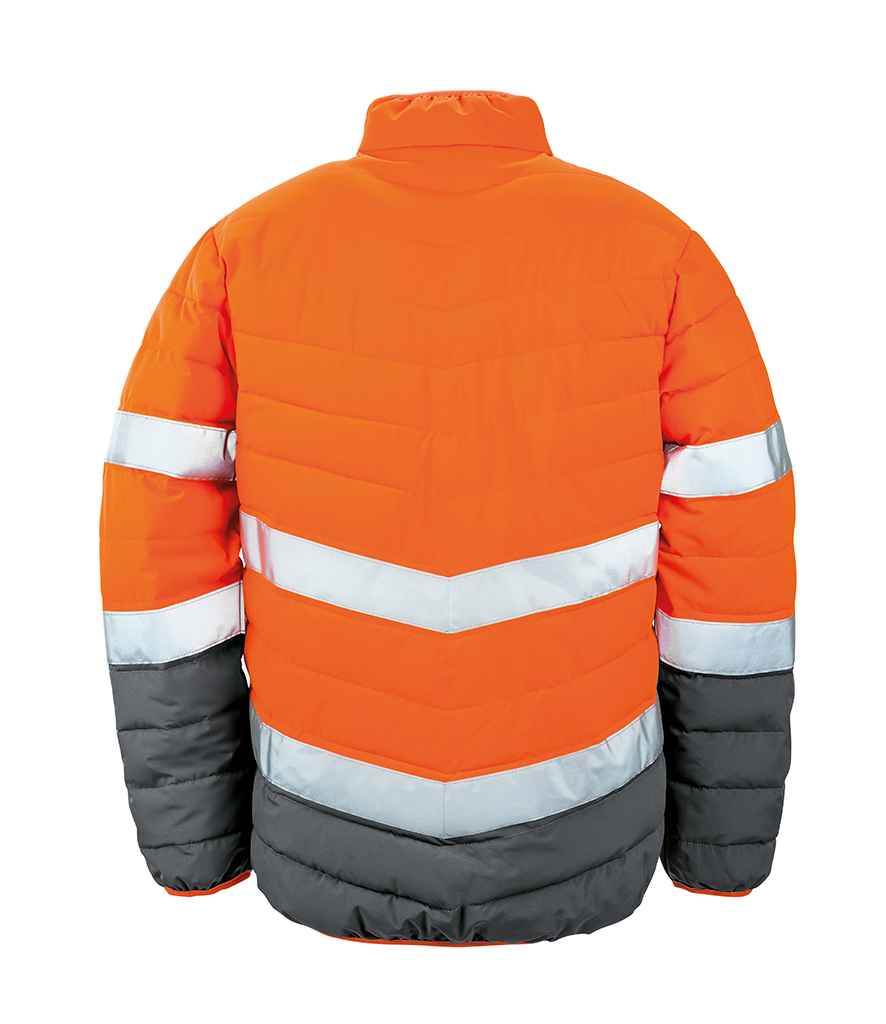 Fluorescent Orange/Grey