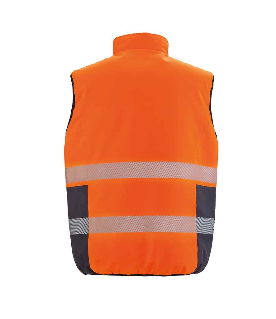Fluorescent Orange/Navy