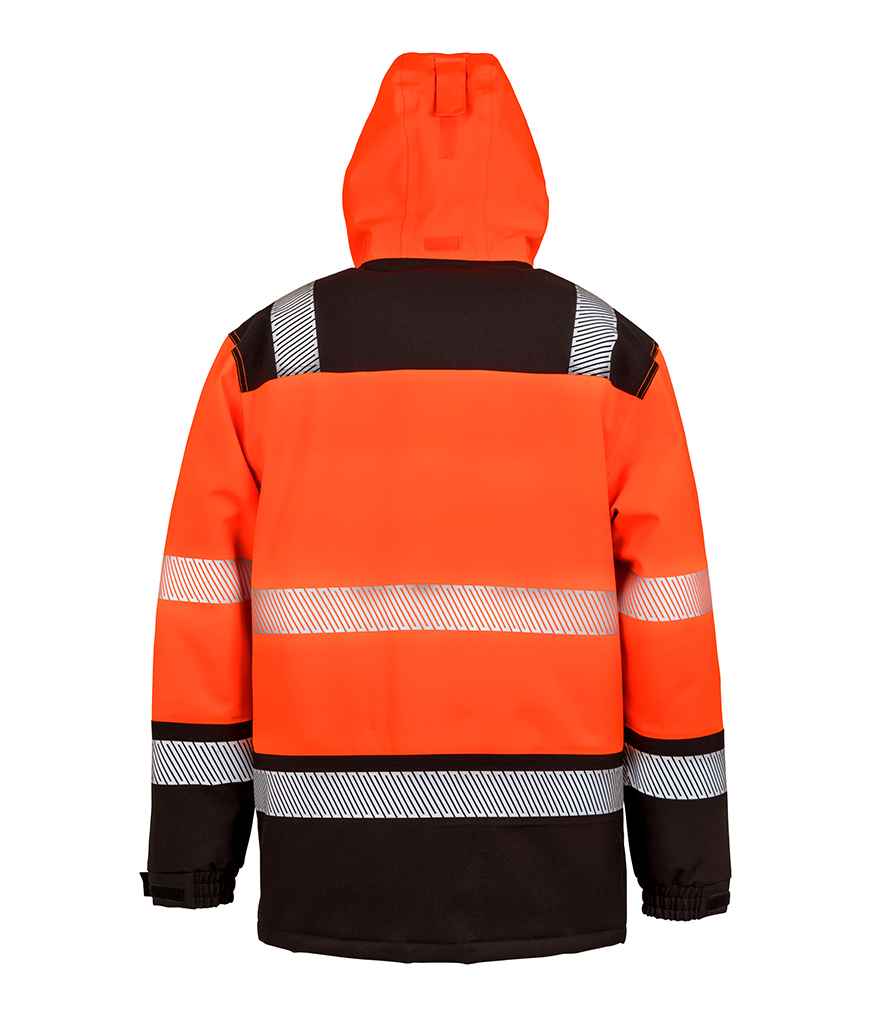 Fluorescent Orange/Black