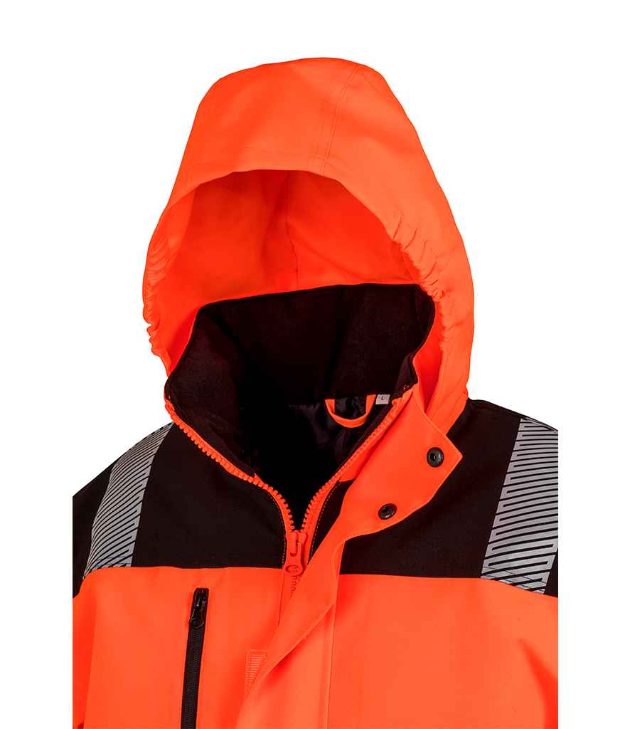 Fluorescent Orange/Black