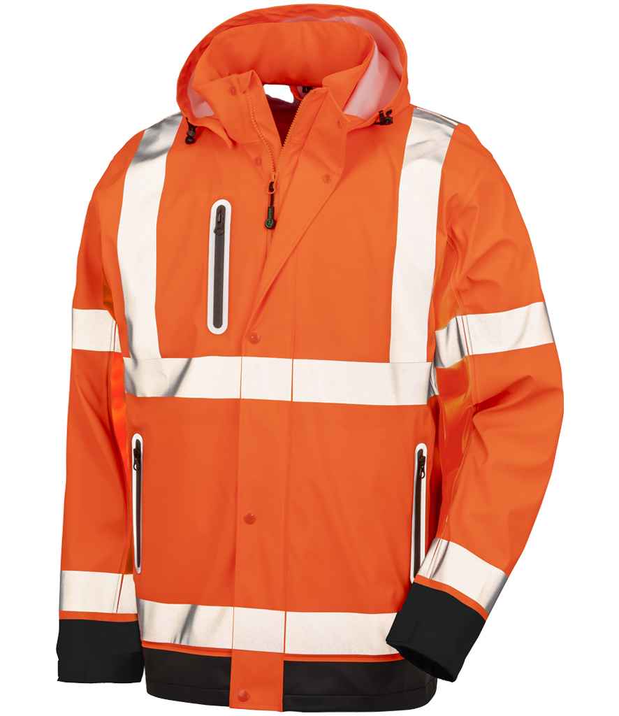 Fluorescent Orange/Black