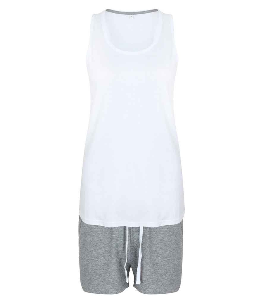 White/Heather Grey