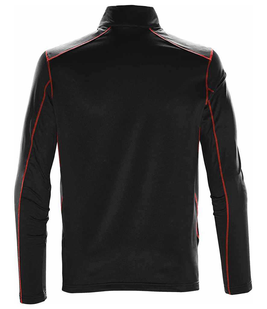 Black/Bright Red