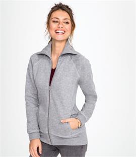 zip up sweatshirt without hood womens