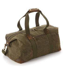 Quadra Heritage Waxed Canvas Holdall