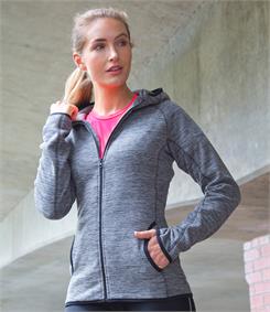 Spiro Ladies Micro Fleece Hoodie