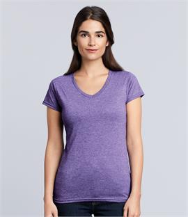 Gildan SoftStyle Ladies V Neck T-Shirt