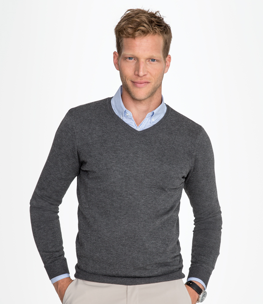 SOLS Glory V Neck Sweater - Fire Label