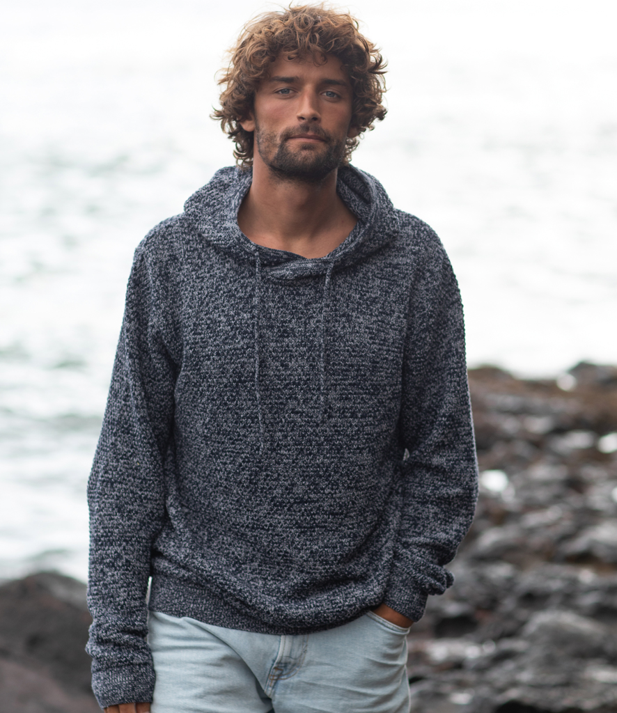 mens knitted hoodie uk