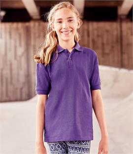 Russell Schoolgear Kids Pique Polo Shirt