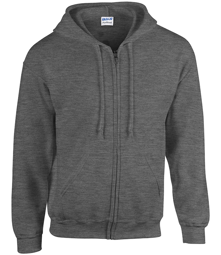 Gildan Heavy Blend Zip Hooded Sweatshirt - Fire Label