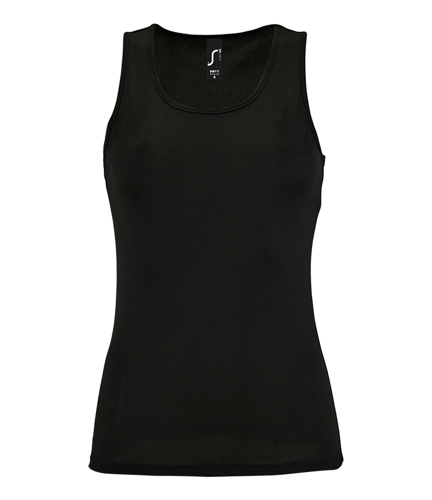 SOLS Ladies Sporty Performance Tank Top - Fire Label