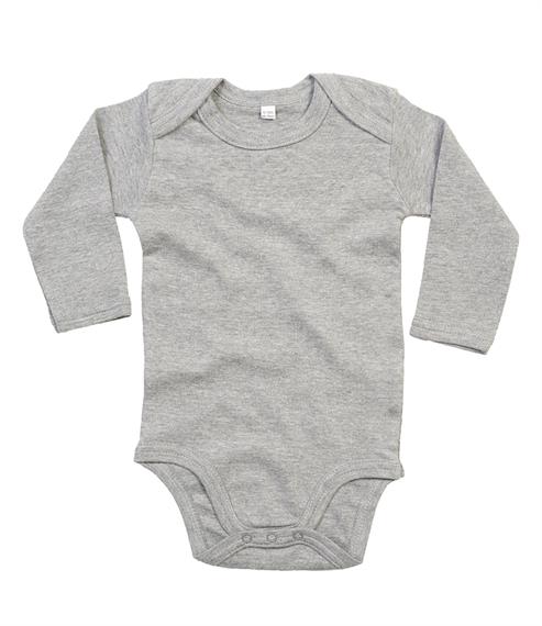 BabyBugz Baby Organic Long Sleeve Bodysuit - Fire Label