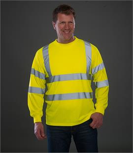 Yoko Hi-Vis Long Sleeve T-Shirt