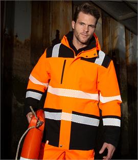 Result Safe-Guard Printable Waterproof Safety Soft Shell Jacket