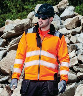 Portwest PW3 Hi-Vis Soft Shell Jacket