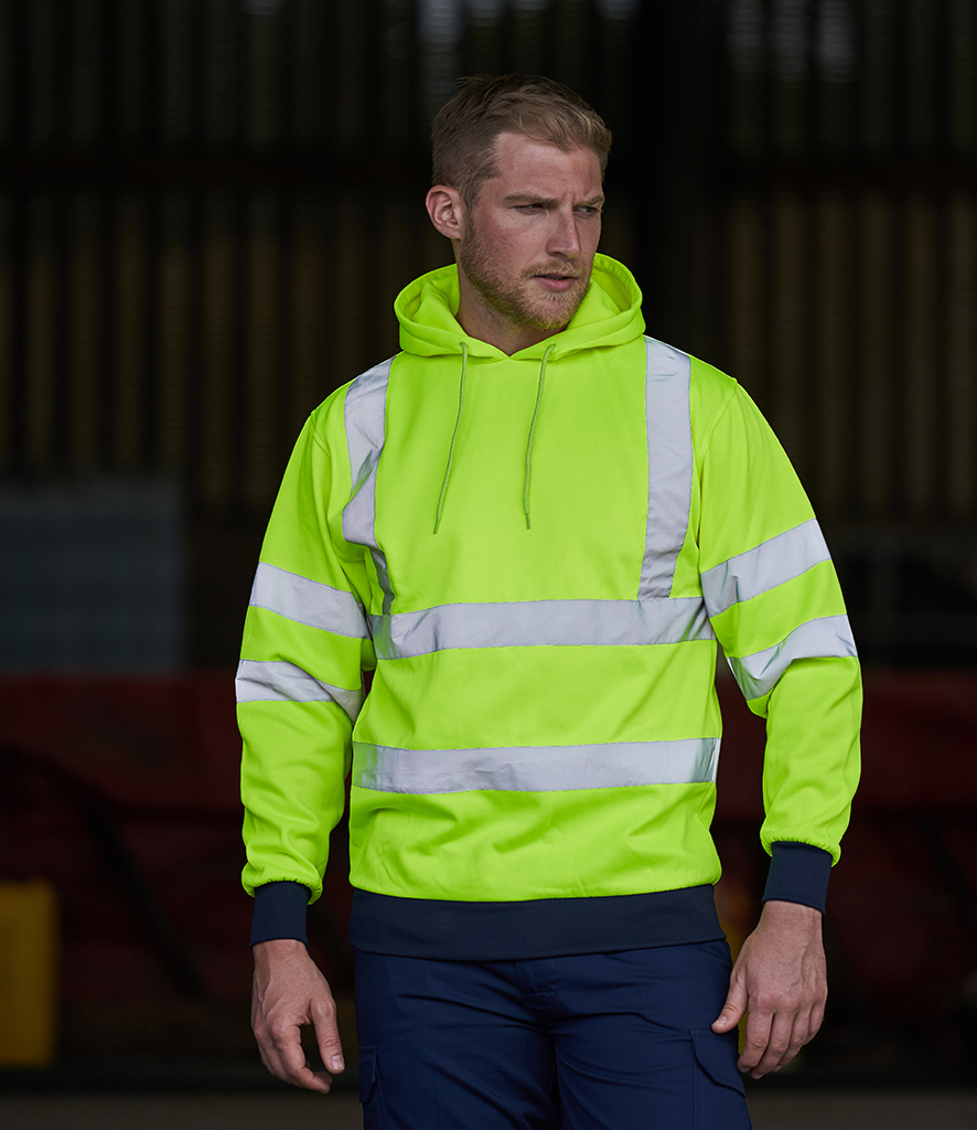 PRO RTX Hi Vis Two Tone Hoodie Fire Label