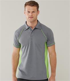 Finden & Hales Performance Piped Polo Shirt