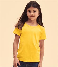 CLEARANCE - Fruit of the Loom Girls Iconic T-Shirt