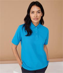 Henbury Ladies Pique Polo Shirt