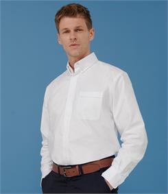 Henbury Long Sleeve Classic Oxford Shirt